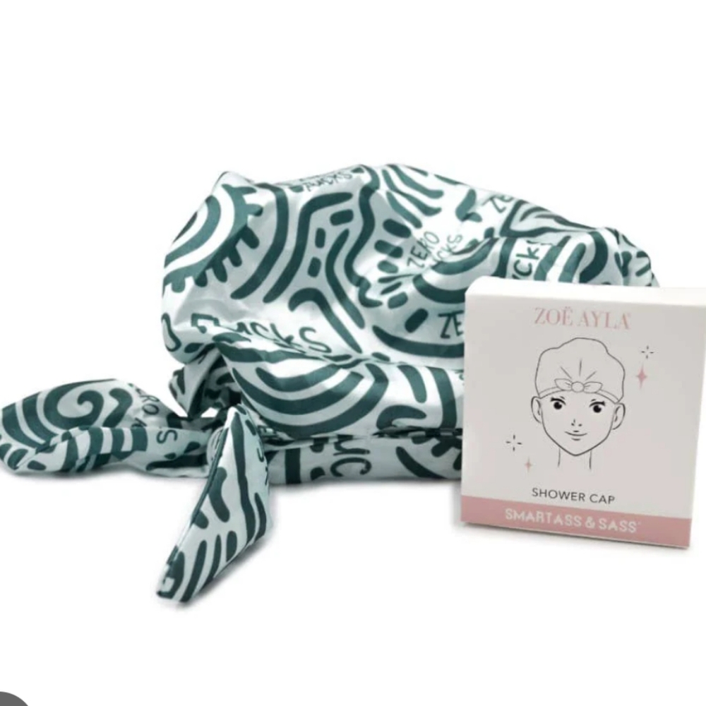 Zoe Ayla Zero F*CK Given Shower Cap